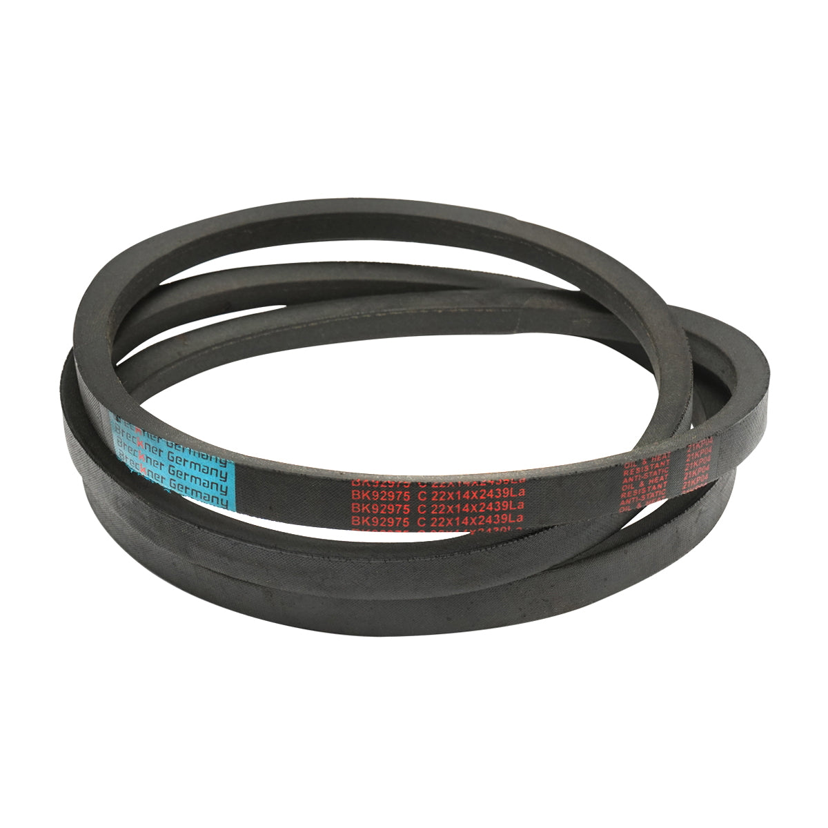 Trapezoidal transmission belt C 22x14x2439 LA 22x2439 Breckner Germany